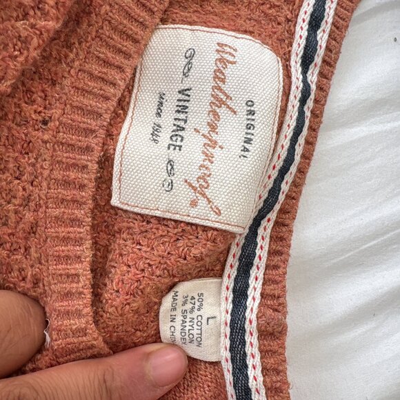 Orange Crewneck from Weatherproof Vintage - Picture 4 of 5